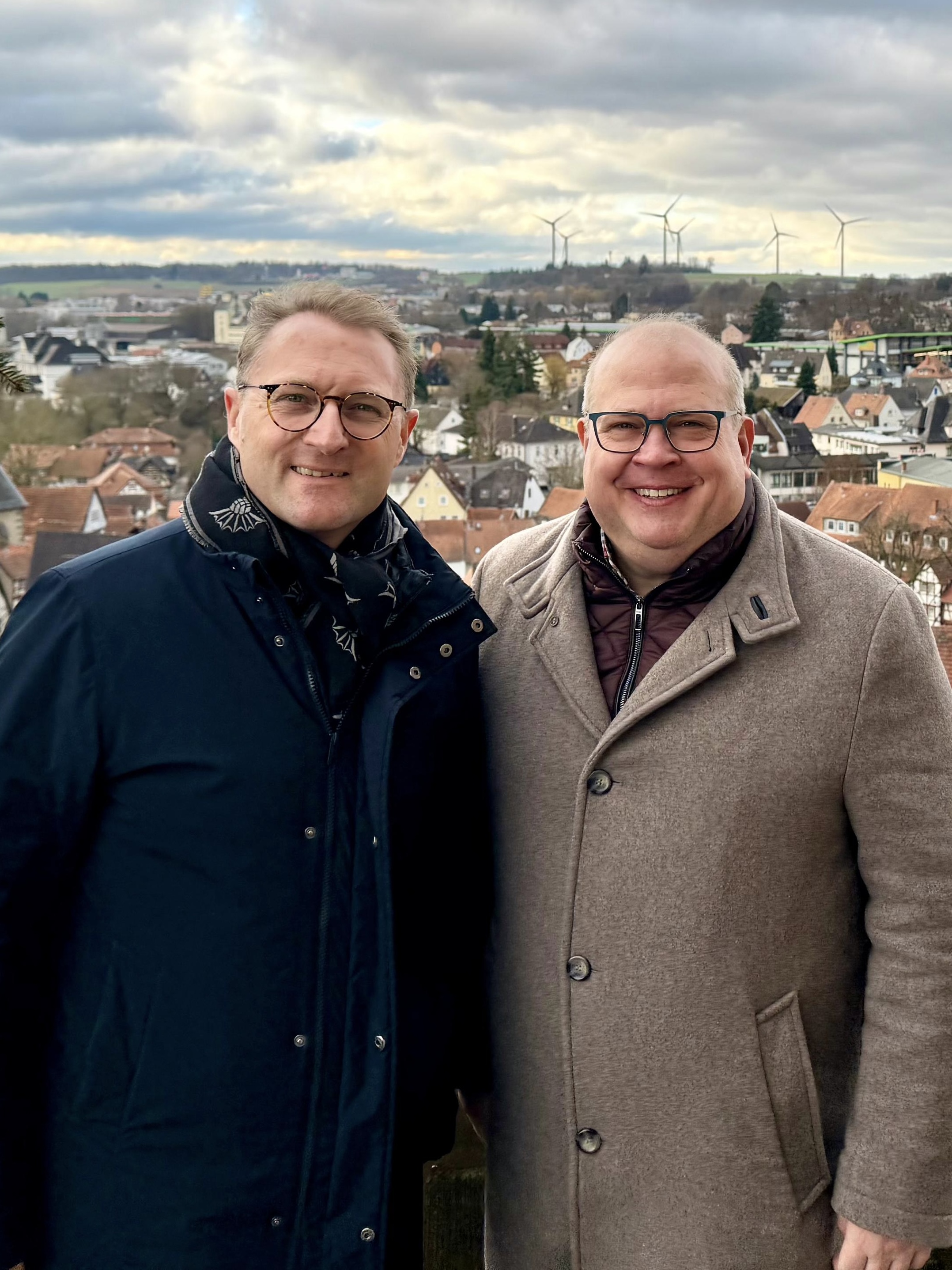 Dr. Jens Mischak und Stephan Paule